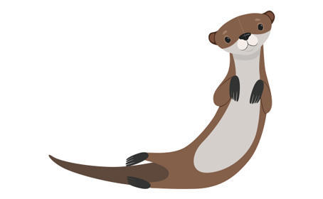 preschool 2 mascot, otter | Barnesville Child Day Care Center